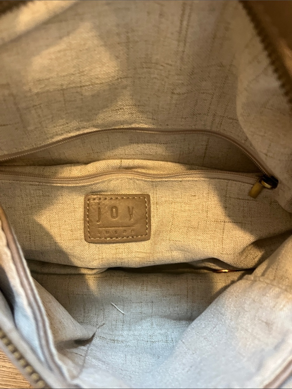 Joy Susan Taupe Crossbody Belt Bag - Picture 5 of 5